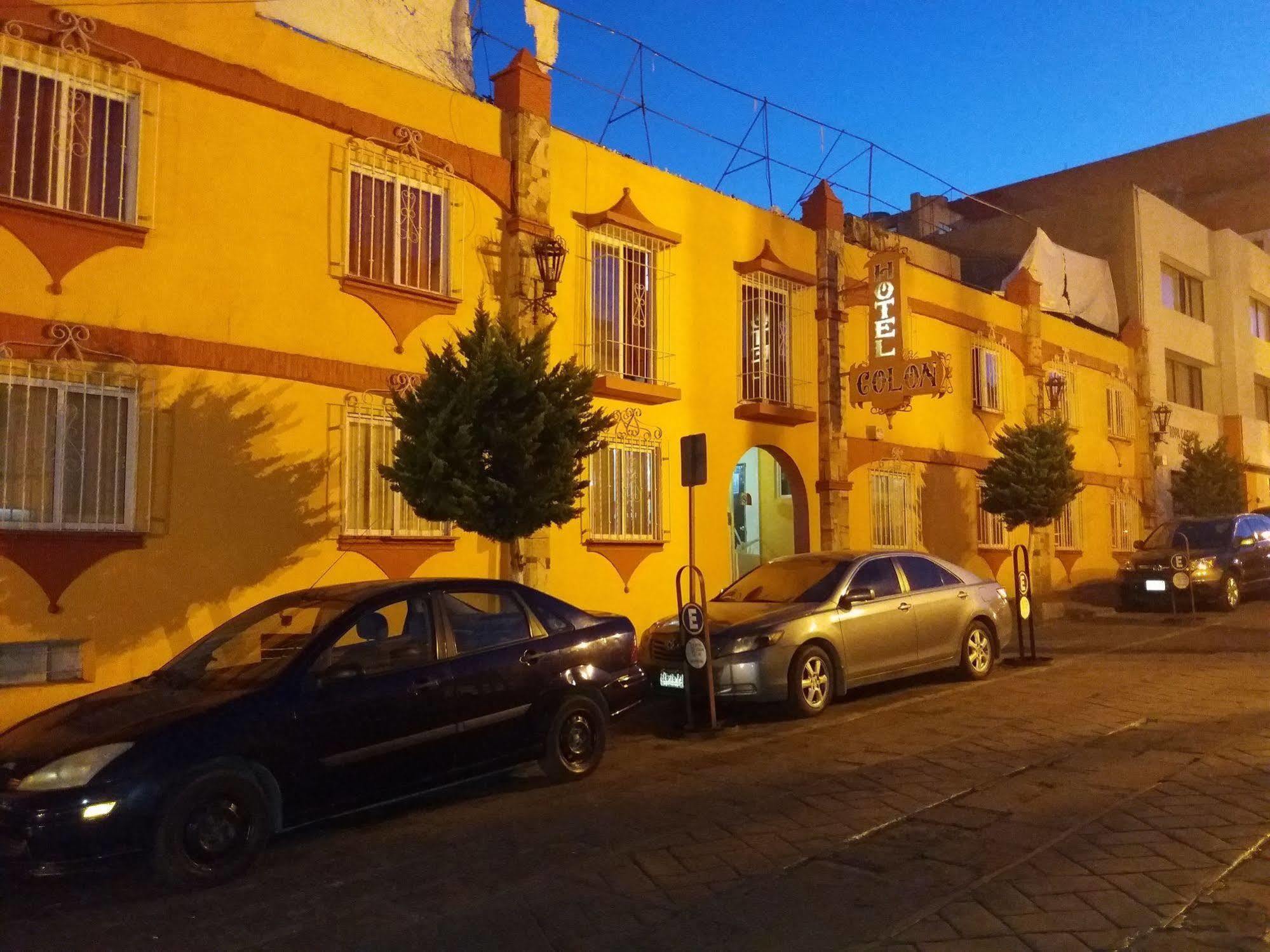 Hotel Colon De Zacatecas Eksteriør billede
